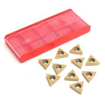10pcs TCMT16T304 Carbide Inserts For Indexable Boring Bar Turning Tool Holder