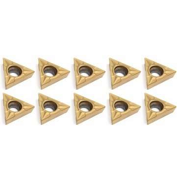 10pcs TCMT16T304 Carbide Inserts For Indexable Boring Bar Turning Tool Holder