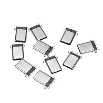 10PCS Type-c Stretch Male 9p Sinking Board Patch U Disk Special 3.1 Single-Row Board End Sinking Pla