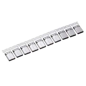 10PCS USB 3.1 Type-C Male Connector USB-C Stretch Seamless Without PCB Board 24pin Splint Connector