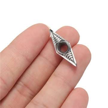 10pcs VCGT160408-AK H01 VCGT332-AK Carbide Inserts Lathe Tool for Aluminum