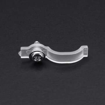 10PCS Waterproof 10MM Width Mounting Brackets Fixing Clip With Screws for 3528 5050 5630 LED Strip L