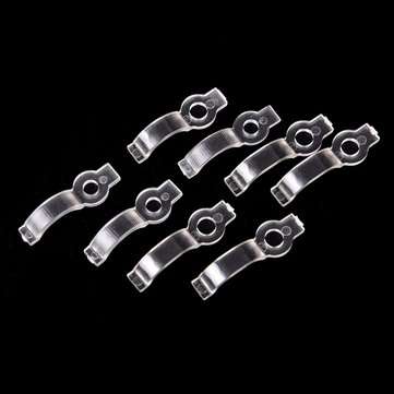 10PCS Waterproof 10MM Width Mounting Brackets Fixing Clip With Screws for 3528 5050 5630 LED Strip L