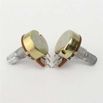 10Pcs WH148 B100K Linear Potentiometer 15mm Shaft With Nuts And Washers Hot