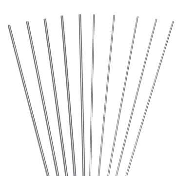 10Pcs WT20 1.0/1.6x150mm TIG Welding Tungsten Electrodes Red Tip Rods Set