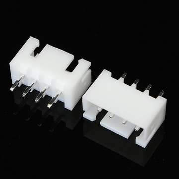 10Pcs XH Pitch 2.54mm Single Head 4Pin 4Way Wire To Board Connector 15cm 24AWG With Socket