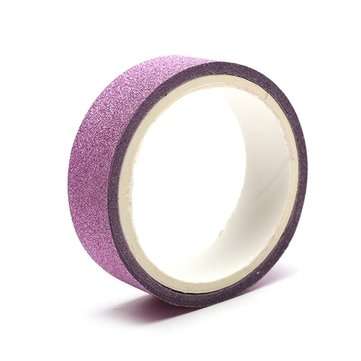 10Pcs/Lot Rainbow Shine Brightness Color Decorative Washi Ribbon Party Supplies Decoration Solid DIY