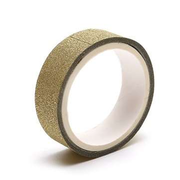 10Pcs/Lot Rainbow Shine Brightness Color Decorative Washi Ribbon Party Supplies Decoration Solid DIY