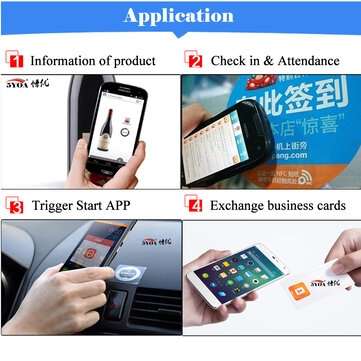 10pcs/lot Ntag215 NFC TAG Sticker Card 13.56MHz ISO14443A NTAG 215 Universal Lable RFID Tag