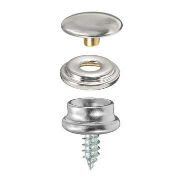 10Set Snap Fastener Screws For Boat Marine Canvas Cover