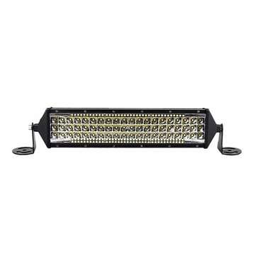 10V-30V 402W 134 LED 10 Inch Tri-Row LED Work Lights Bar Spot Beam For Offroad Truck Boat 6000K Wate
