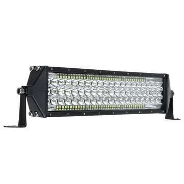10V-30V 402W 134 LED 10 Inch Tri-Row LED Work Lights Bar Spot Beam For Offroad Truck Boat 6000K Wate