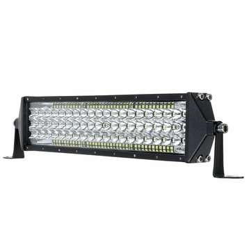 10V-30V 402W 134 LED 10 Inch Tri-Row LED Work Lights Bar Spot Beam For Offroad Truck Boat 6000K Wate