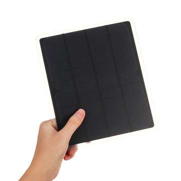 10W 12V 600mA 210*175*2.5mm Monocrystalline Silicon Solar Panel with Rear Junction Box & Single USB