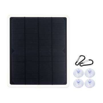 10W 12V 600mA 210*175*2.5mm Monocrystalline Silicon Solar Panel with Rear Junction Box & Single USB