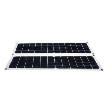 10W 16V 0.9A 420x190x2.5mm Monocrystalline Solar Panel + 4*Spring + Cables Kit with Rear Junction Bo