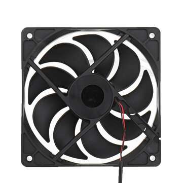 10W 210x175x2.5mm Solar Panel with 10x10cm Powered Fan Mini Ventilator for n House Greenhouse