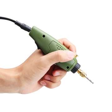 10W 12V Electric Engraving Pen Rotary Tool Kit Hand Drill Grinder Grinding Carving Tool