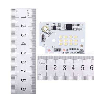 10W LED SMD2835 Chip Lamp Integrated Smart IC Driver for Flood Light AC220V