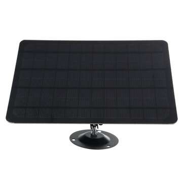 10W 5V High Efficient Monocrystalline Solar Panel 3M Micro USB Cable Waterproof Compatible with Diff