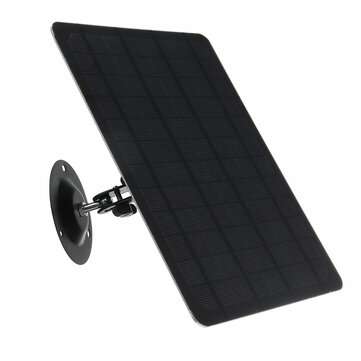 10W 5V High Efficient Monocrystalline Solar Panel 3M Micro USB Cable Waterproof Compatible with Diff