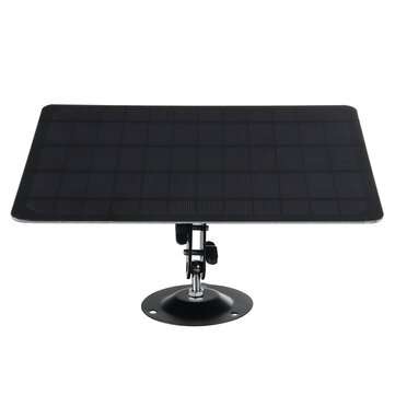 10W 5V High Efficient Monocrystalline Solar Panel 3M Micro USB Cable Waterproof Compatible with Diff