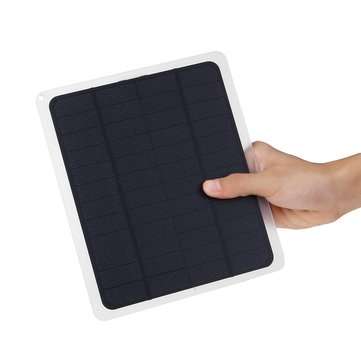 10W Monocrystalline Solar Panel Battery Charger with 5v Single USB Interface
