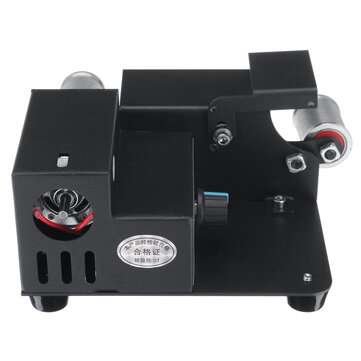 110-240V Multifunctional Mini Belt Sander Cutter Stepless Speed Electric DIY Polishing Grinding Mach