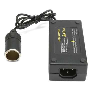 110-240V to DC 12V 5A Power Inverter Cigarette Lighter Adapter Converter Power