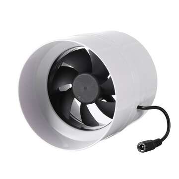 110mm 4in Exhaust Fan Wall Window Kitchen Toilet Bathroom Pipe Duct Ventilation