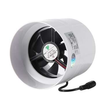 110mm 4in Exhaust Fan Wall Window Kitchen Toilet Bathroom Pipe Duct Ventilation