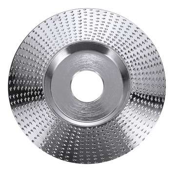 110mm Wood Grinding Wheel Bevel Disc Sanding Wood Carving Tool Abrasive Disc