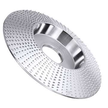 110mm Wood Grinding Wheel Bevel Disc Sanding Wood Carving Tool Abrasive Disc