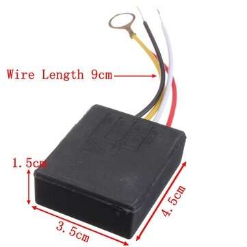 110V 3 Way Desk Light Parts Touch Control Sensor Switch Dimmer Switch