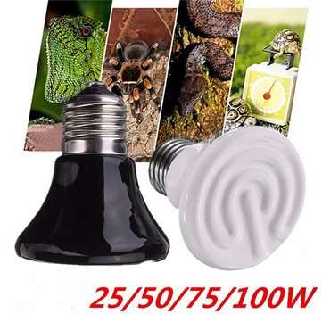 110V Diameter 60mm Pet Ceramic Emitter Heated Appliances Reptile 25W/50W/75W/100W