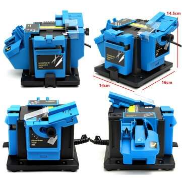 110V 96W 1350rpm Electric Grinder Multifunction Sharpener Grinding Drill Tool For Knife Scissors Sha