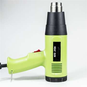 110V Thermal Blower Heat Gunelectric Hot AiIr Guun With 2 Steps Of Temerature 300/600 For Heat Shrin