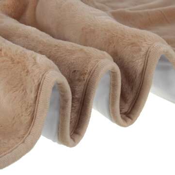 110V Electric Heated Blanket Warm Mattress Warmer Timing  Adjustable Temperature