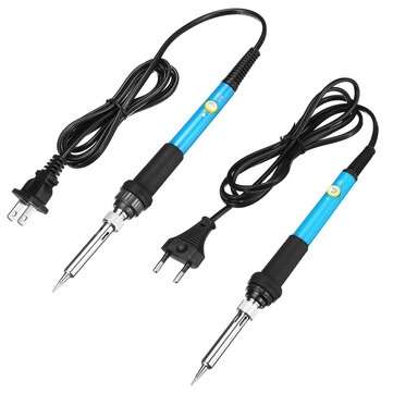 110V/220V 60W Wood Burning Pen Soldering Tools Stencil Iron Craft Pyrography Pens (PLUG: USPLUG)