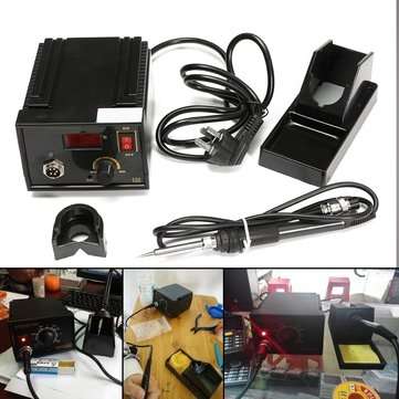 110V-220V 967 Electric Rework Soldering Station Iron LCD Display Desoldering SMD Tool
