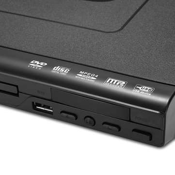 110V-240V USB Portable Multiple Playback DVD Player ADH DVD CD SVCD VCD Disc Player with Remote Cont
