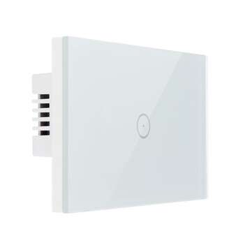 110V-240V US Plug Smart Voice Control Glass Panel Switch Water... (TYPE: SEVENLIGHTCOLORSWITHREMOTE)