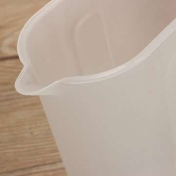 1150ML Science Clear White Plastic Liquid Measuring Cup Beaker For Lab Test Labware Scientific Res