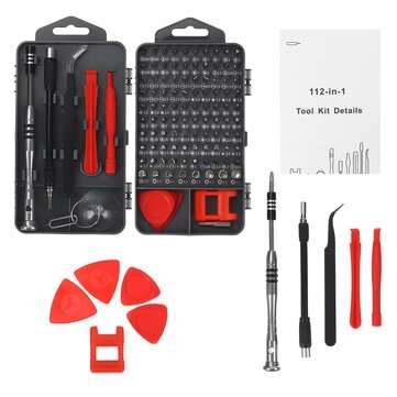 112-in-1 Electric Precision Screwdriver Set Screw Driver Bit Kit Multi-Function PC Phone Repair Devi