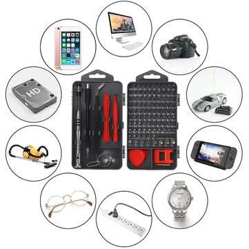 112-in-1 Electric Precision Screwdriver Set Screw Driver Bit Kit Multi-Function PC Phone Repair Devi