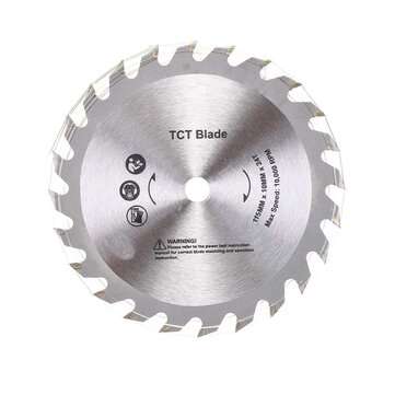 11510mm TCT Saw Blade 24T High Carbon Steel Circle Saw Blade Angle Grinder Wood Plastic Cutting Di