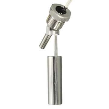115mm 50W 220V Stainless Steel Liquid Water Level Sensor Float Switch Side Horizontal Controller