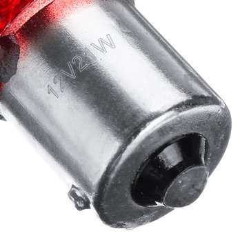 1156 BAU15S 12V 21W Red Car Brake Lights Bulb Turn Signal Stop Tail Lamp