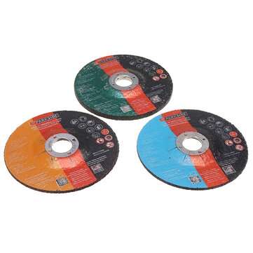 11Pcs 125MM Metal Stainless Steel Cutting Discs Cut Off Wheels Flap Sanding Grinding Discs Angle Gri