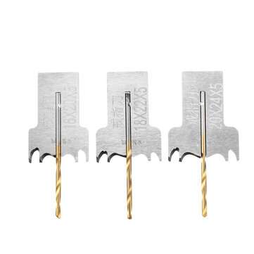 11pcs 16/18/20mm Ring Embryo Bead Cutter Barrel Bead Cutter Drill Bits Woodworking Tool